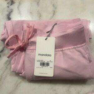 Mandala Scrub (Pants Only) in Misty Rose, Size XS Regular